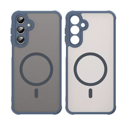 Techsuit - HaloFrost II MagSafe tok - Samsung Galaxy A16 4G / A16 5G - Sötétkék