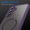 Techsuit - HaloFrost II MagSafe tok - Samsung Galaxy A16 4G / A16 5G - Lila