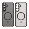 Techsuit - HaloFrost II MagSafe tok - Samsung Galaxy S25 Plus - Fekete