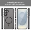 Techsuit - HaloFrost II MagSafe tok - Samsung Galaxy S25 Plus - Fekete
