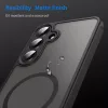 Techsuit - HaloFrost II MagSafe tok - Samsung Galaxy S25 Plus - Fekete