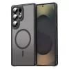 Techsuit - HaloFrost II MagSafe tok - Samsung Galaxy S25 Ultra - Fekete