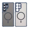 Techsuit - HaloFrost II MagSafe tok - Samsung Galaxy S25 Ultra - Sötétkék