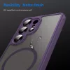 Techsuit - HaloFrost II MagSafe tok - Samsung Galaxy S25 Ultra - Lila