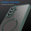 Techsuit - HaloFrost II MagSafe tok - Samsung Galaxy A36 5G - Zöld