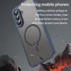 Techsuit - HaloFrost II MagSafe tok - Samsung Galaxy A36 5G - Sötétkék