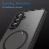 Techsuit - HaloFrost II MagSafe tok - Samsung Galaxy A26 5G - Fekete
