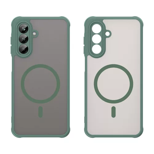Techsuit - HaloFrost II MagSafe tok - Samsung Galaxy A26 5G - Zöld