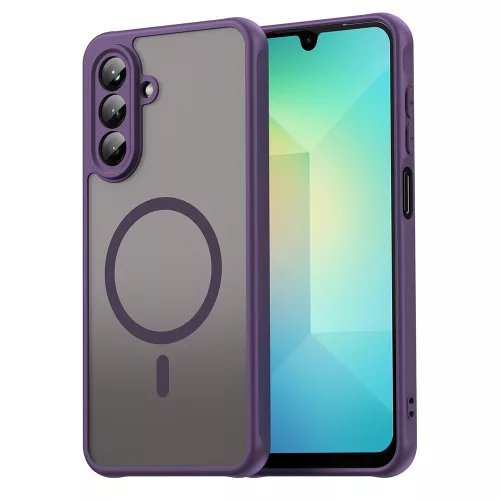 Techsuit - HaloFrost II MagSafe tok - Samsung Galaxy A26 5G - Lila