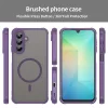 Techsuit - HaloFrost II MagSafe tok - Samsung Galaxy A26 5G - Lila