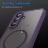 Techsuit - HaloFrost II MagSafe tok - Samsung Galaxy A26 5G - Lila