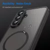 Techsuit - HaloFrost II MagSafe tok - Samsung Galaxy A56 5G - Fekete
