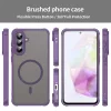 Techsuit - HaloFrost II MagSafe tok - Samsung Galaxy A56 5G - Lila
