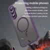 Techsuit - HaloFrost II MagSafe tok - Samsung Galaxy A56 5G - Lila