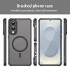 Techsuit - HaloFrost II MagSafe tok - Samsung Galaxy S25 Edge - Fekete