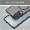 Techsuit - HaloFrost II MagSafe tok - Samsung Galaxy S25 Edge - Fekete