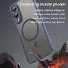 Techsuit - HaloFrost II MagSafe tok - Samsung Galaxy S25 Edge - Sötétkék