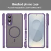 Techsuit - HaloFrost II MagSafe tok - Samsung Galaxy S25 Edge - Lila