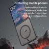 Techsuit - HaloFrost II MagSafe tok - Samsung Galaxy Z Flip7 - Fekete