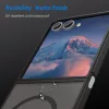 Techsuit - HaloFrost II MagSafe tok - Samsung Galaxy Z Flip7 - Fekete