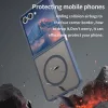 Techsuit - HaloFrost II MagSafe tok - Samsung Galaxy Z Flip7 - Sötétkék