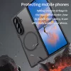 Techsuit - HaloFrost II MagSafe tok - Samsung Galaxy Z Fold7 - Fekete