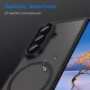 Techsuit - HaloFrost II MagSafe tok - Samsung Galaxy Z Fold7 - Fekete