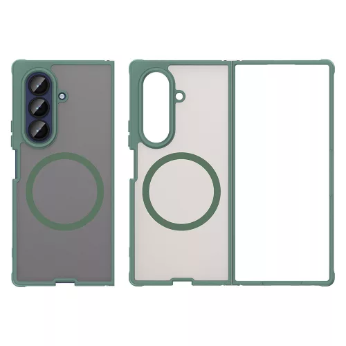 Techsuit - HaloFrost II MagSafe tok - Samsung Galaxy Z Fold7 - Zöld