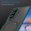 Techsuit - HaloFrost II MagSafe tok - Samsung Galaxy Z Fold7 - Zöld