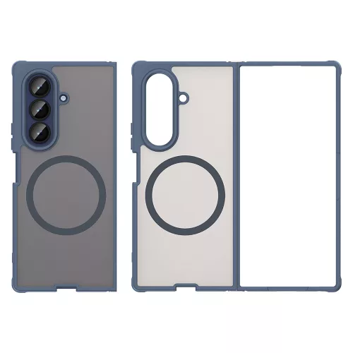 Techsuit - HaloFrost II MagSafe tok - Samsung Galaxy Z Fold7 - Sötétkék