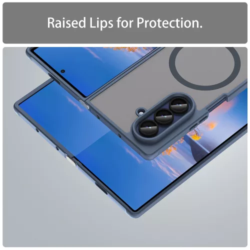 Techsuit - HaloFrost II MagSafe tok - Samsung Galaxy Z Fold7 - Sötétkék