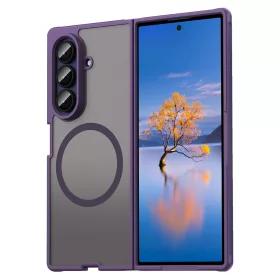   Techsuit - HaloFrost II MagSafe tok - Samsung Galaxy Z Fold7 - Lila
