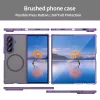Techsuit - HaloFrost II MagSafe tok - Samsung Galaxy Z Fold7 - Lila