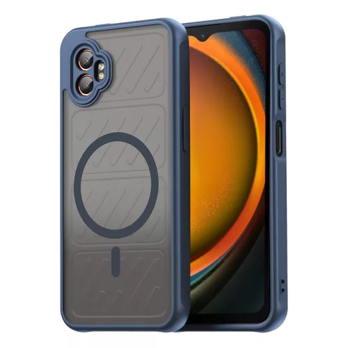 Techsuit - HaloFrost II MagSafe tok - Samsung Galaxy Xcover7 Pro - Sötétkék