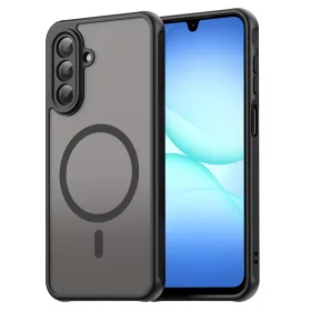   Techsuit - HaloFrost II MagSafe tok - Samsung Galaxy A17 5G / A17 4G - Fekete