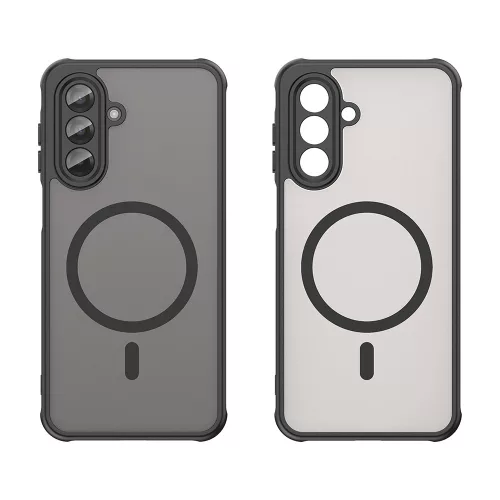 Techsuit - HaloFrost II MagSafe tok - Samsung Galaxy A17 5G / A17 4G - Fekete