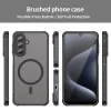 Techsuit - HaloFrost II MagSafe tok - Samsung Galaxy A17 5G / A17 4G - Fekete