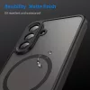 Techsuit - HaloFrost II MagSafe tok - Samsung Galaxy A17 5G / A17 4G - Fekete