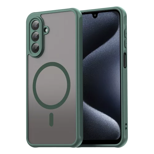 Techsuit - HaloFrost II MagSafe tok - Samsung Galaxy A17 5G / A17 4G - Zöld