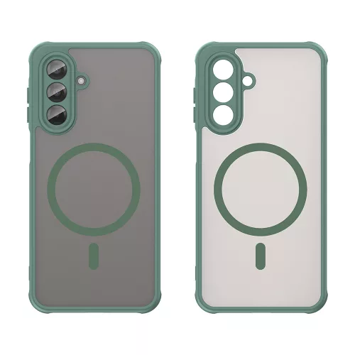 Techsuit - HaloFrost II MagSafe tok - Samsung Galaxy A17 5G / A17 4G - Zöld