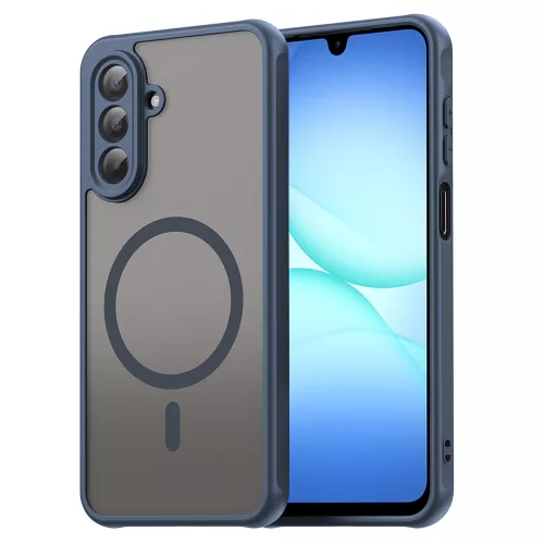 Techsuit - HaloFrost II MagSafe tok - Samsung Galaxy A17 5G / A17 4G - Sötétkék