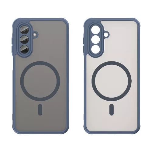 Techsuit - HaloFrost II MagSafe tok - Samsung Galaxy A17 5G / A17 4G - Sötétkék