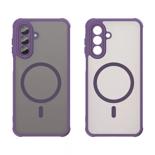Techsuit - HaloFrost II MagSafe tok - Samsung Galaxy A17 5G / A17 4G - Lila