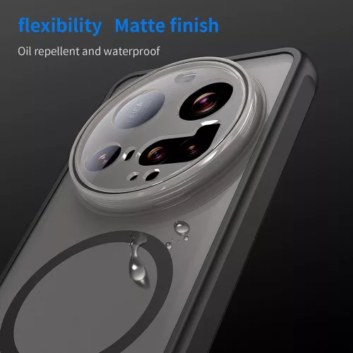 Techsuit - HaloFrost II MagSafe tok - Xiaomi 15 Ultra - Fekete