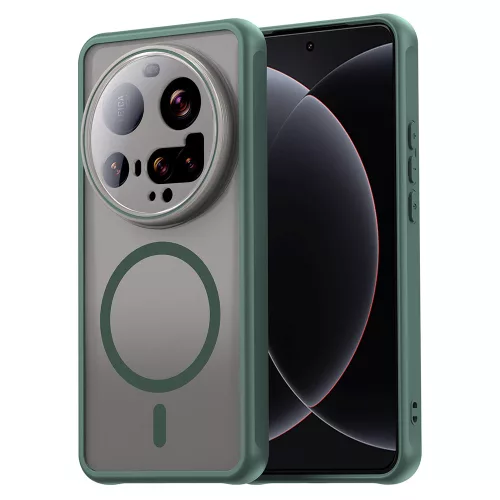 Techsuit - HaloFrost II MagSafe tok - Xiaomi 15 Ultra - Zöld