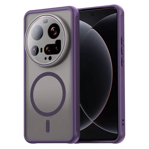 Techsuit - HaloFrost II MagSafe tok - Xiaomi 15 Ultra - Lila
