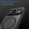 Techsuit - HaloFrost II MagSafe tok - Google Pixel 9 - Fekete