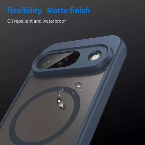 Techsuit - HaloFrost II MagSafe tok - Google Pixel 9 - Sötétkék