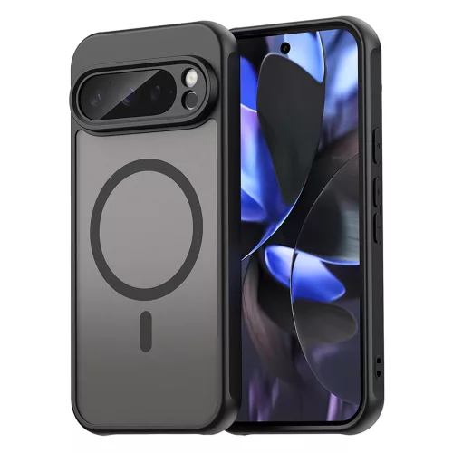 Techsuit - HaloFrost II MagSafe tok - Google Pixel 9 Pro - Fekete