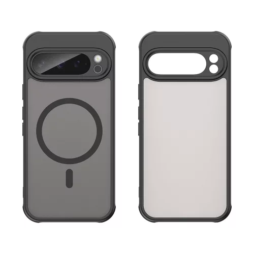 Techsuit - HaloFrost II MagSafe tok - Google Pixel 9 Pro - Fekete